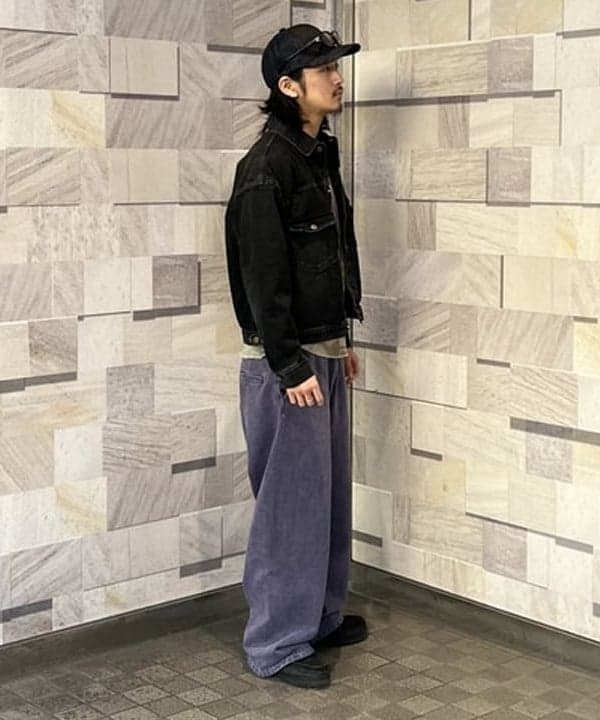 Sunnyさんの「フェード ワイド スウェット パンツ」を使ったコーディネート