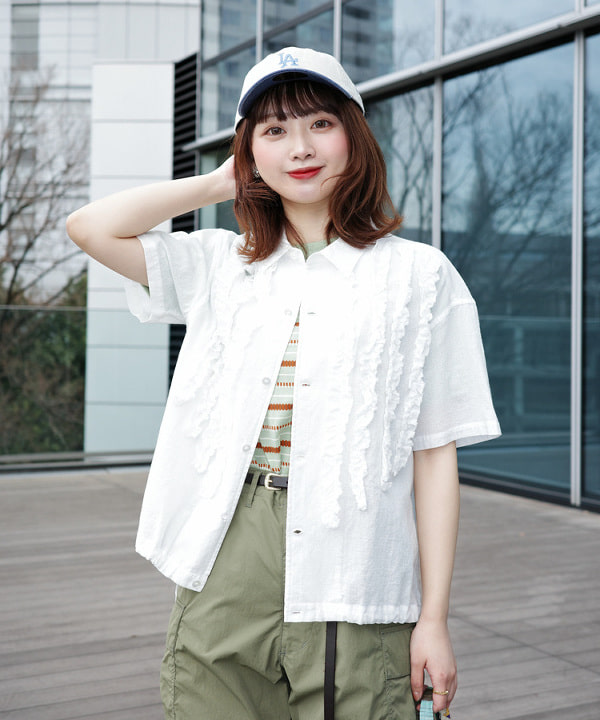 Joさんの「BEAMS WOMEN｜ナイロン ポプリン M-65 パンツ」を使ったコーディネート