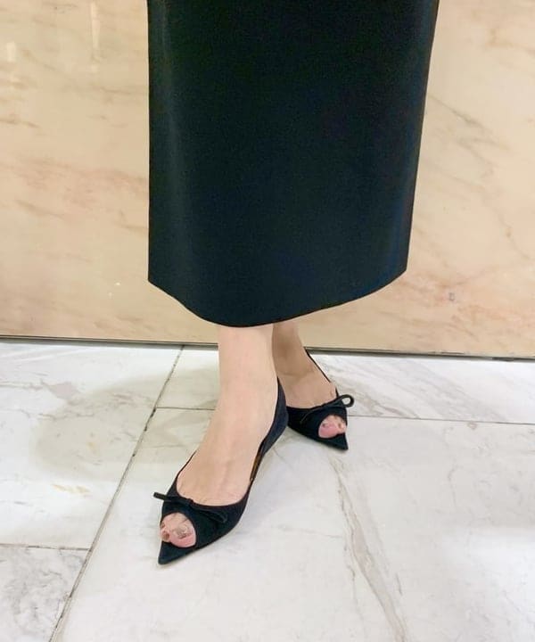 AONO SHIKAMAさんの「BEAMS WOMEN｜シンプル ボートネックニット .M」を使ったコーディネート