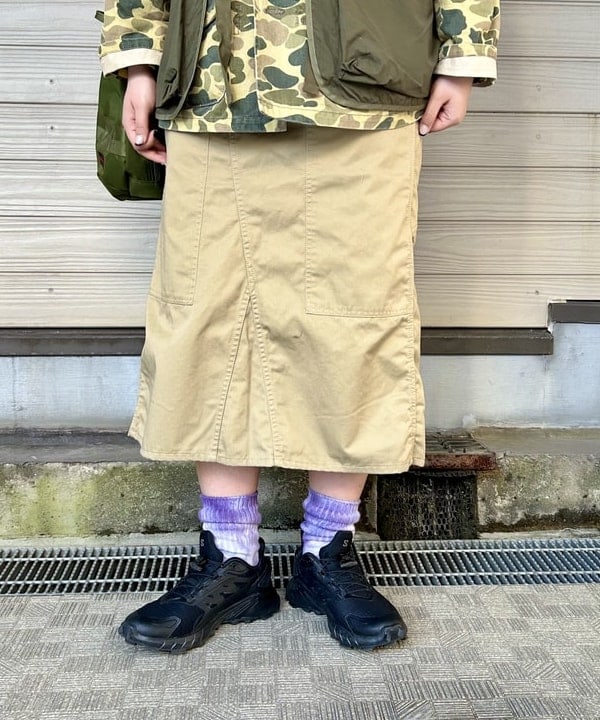 Kyooka Sayakaさんの「BEAMS WOMEN｜ダブルニー タイトスカート」を使ったコーディネート