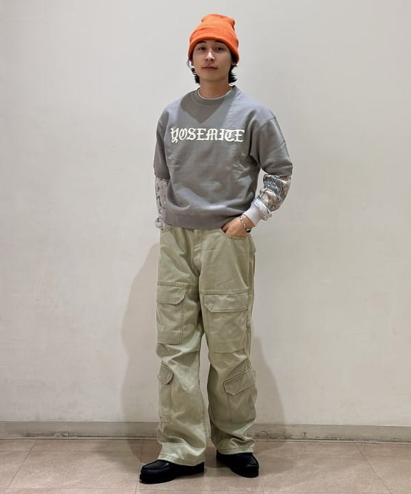 Kellyさんの「BEAMS WOMEN｜オーバーダイ プリント ハーフスリーブスウェット」を使ったコーディネート