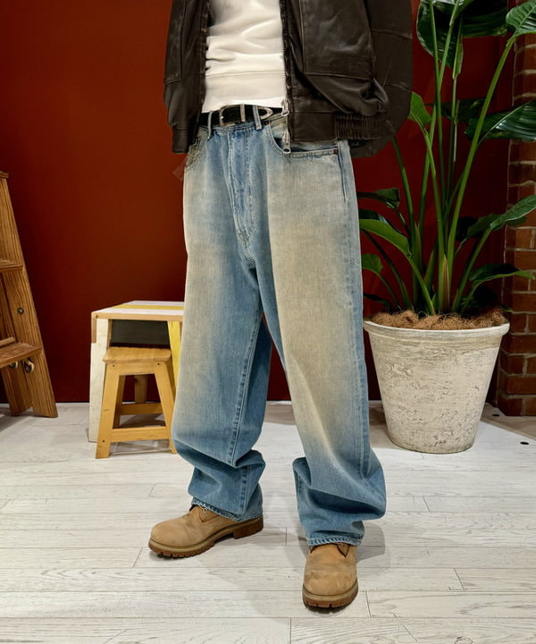 Ryohei Takataさんの「BEAMS WOMEN｜ユーズド加工 レザー ショートブルゾン」を使ったコーディネート