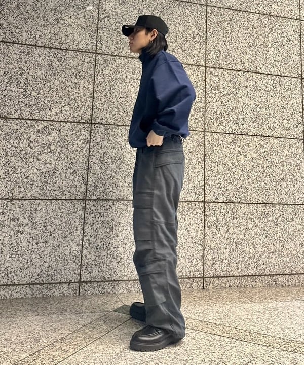 配島 孝明さんの「BEAMS WOMEN｜【別注】Champion / ジップ ジャケット」を使ったコーディネート