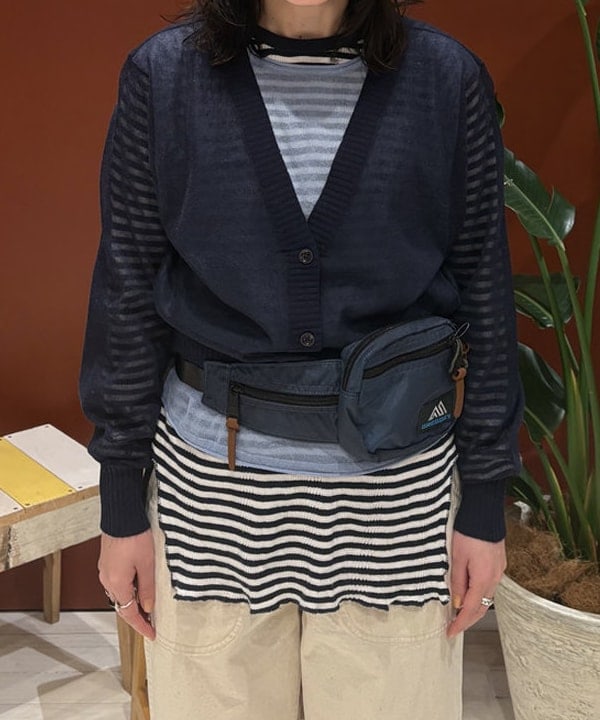 クロサワさんの「BEAMS WOMEN｜GREGORY / 別注 VINTAGE HIP MATE NAVY」を使ったコーディネート