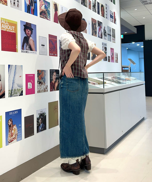 Hazukiさんの「BEAMS WOMEN｜フリンジ ハーフスリーブ トップス」を使ったコーディネート