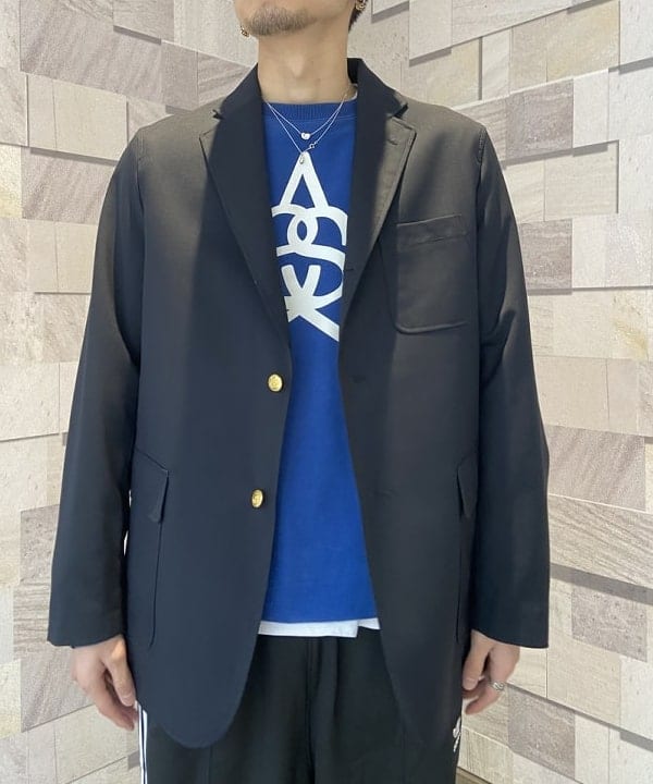 Lazzyさんの「3B Blazer Combat Wool」を使ったコーディネート