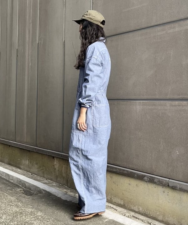 ミナミマリコさんの「BEAMS WOMEN｜BEAMS BOY / フライス 1cm ボーダー」を使ったコーディネート