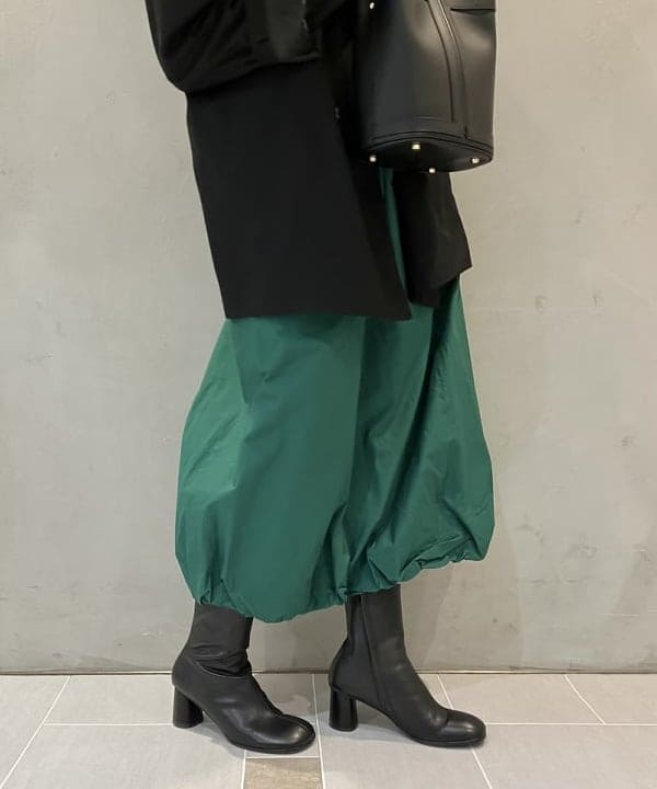 CHIHIROさんの「BEAMS WOMEN｜【別注】ne Quittez pas / ポプリン バルーン ワンピース」を使ったコーディネート