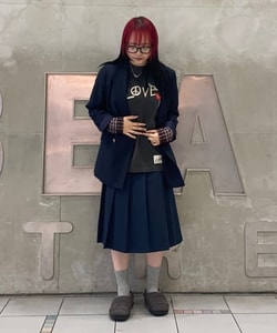 Ray BEAMS（レイ ビームス）【別注】FRED PERRY / Pleated Skirt