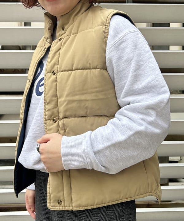 まつむさんの「BEAMS WOMEN｜【別注】GOOD ROCK SPEED / カレッジ クルー スウェット」を使ったコーディネート
