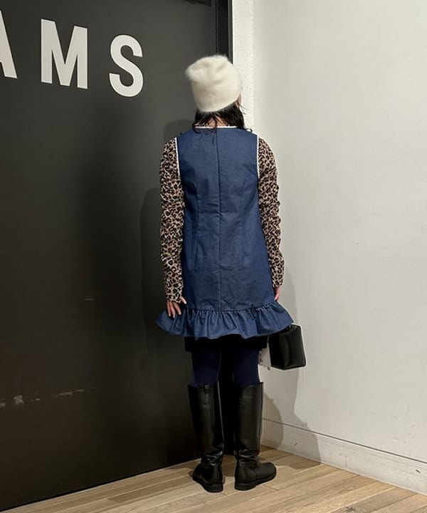 早川 萌子さんの「BEAMS WOMEN｜レオパードシャーリング ブラウス」を使ったコーディネート