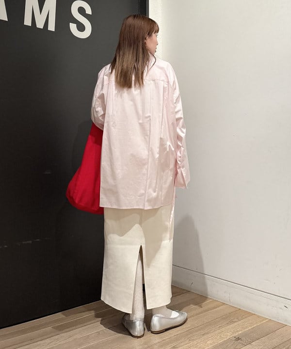 makita mikaさんの「BEAMS WOMEN｜AK+1 / ドルマンスリーブ風 トレンチコート」を使ったコーディネート