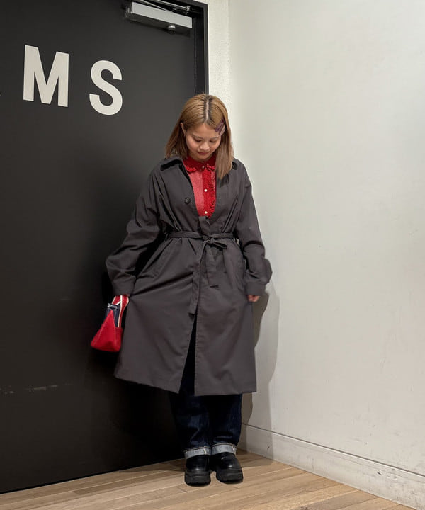 キムさんの「BEAMS WOMEN｜ソロテックス バルマカン コート」を使ったコーディネート