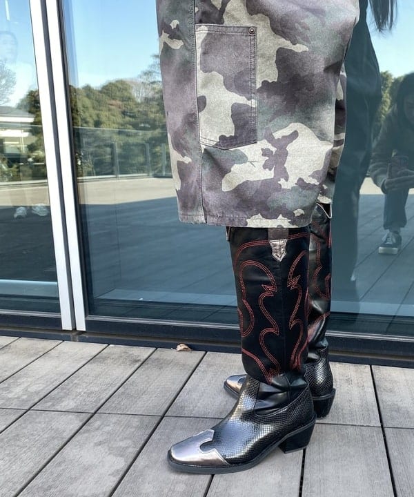 ayaさんの「BEAMS WOMEN｜スター ベルト」を使ったコーディネート