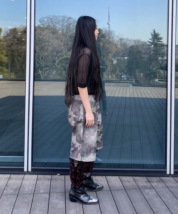 ayaさんの「BEAMS WOMEN｜スター ベルト」を使ったコーディネート