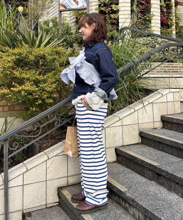 アベアミさんの「BEAMS WOMEN｜orSlow × BEAMS BOY / 別注 Monroe Jacket Special」を使ったコーディネート