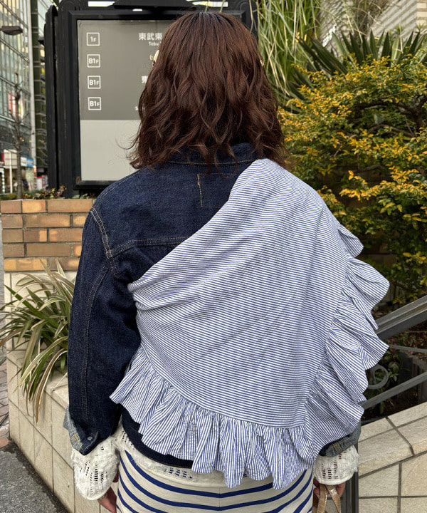 アベアミさんの「BEAMS WOMEN｜orSlow × BEAMS BOY / 別注 Monroe Jacket Special」を使ったコーディネート