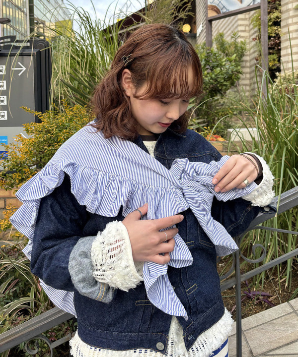 アベアミさんの「BEAMS WOMEN｜orSlow × BEAMS BOY / 別注 Monroe Jacket Special」を使ったコーディネート