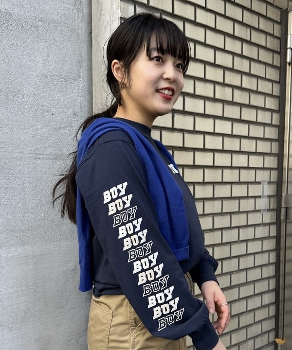 ナガオカ サキさんの「BEAMS WOMEN｜スラブ ミックス ソックス」を使ったコーディネート