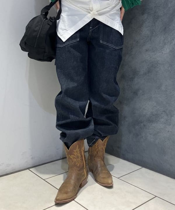 モモさんの「BEAMS WOMEN｜タイプライター USN ビッグシャツ」を使ったコーディネート