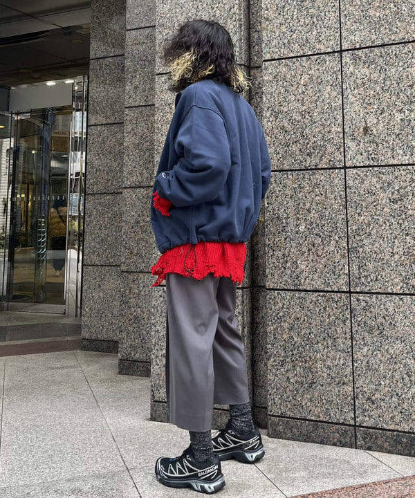 菊田 悠さんの「BEAMS WOMEN｜【別注】Champion / ジップ ジャケット」を使ったコーディネート