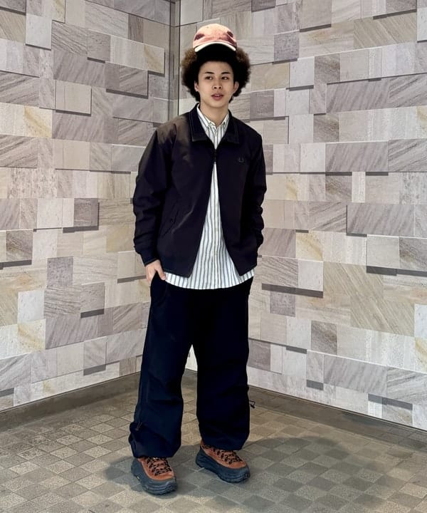 アキヤマさんの「【別注】FRED PERRY / ハリントンジャケット 25SS」を使ったコーディネート