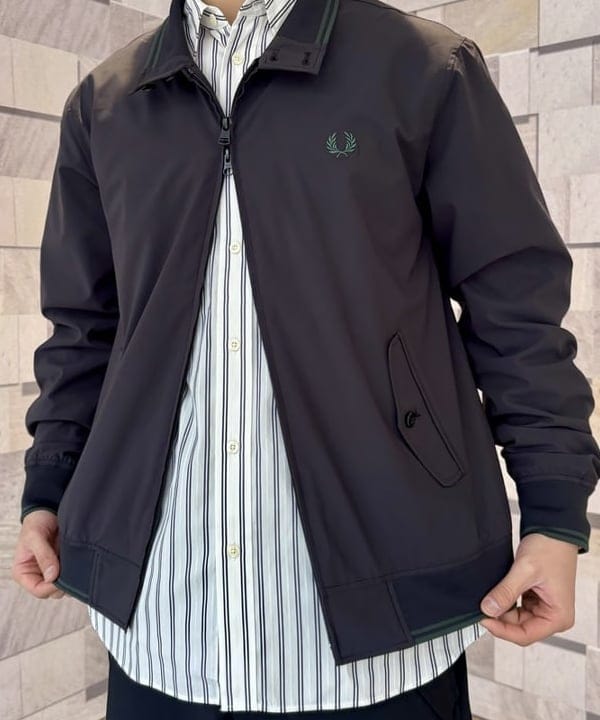 アキヤマさんの「【別注】FRED PERRY / ハリントンジャケット 25SS」を使ったコーディネート