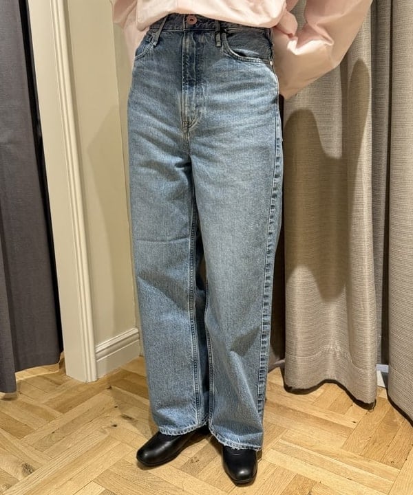 YUIさんの「BEAMS WOMEN｜AK+1 / ワイドカフス シャツ」を使ったコーディネート