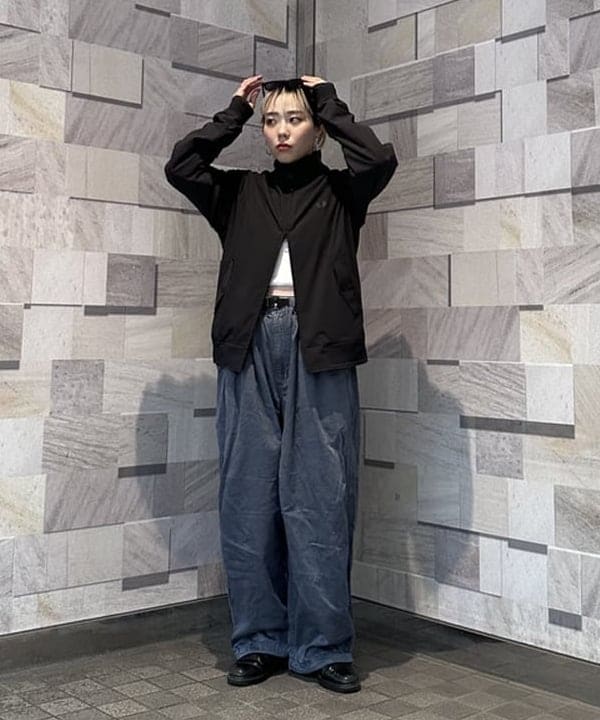 なるみさんの「【別注】FRED PERRY / ハリントンジャケット 25SS」を使ったコーディネート