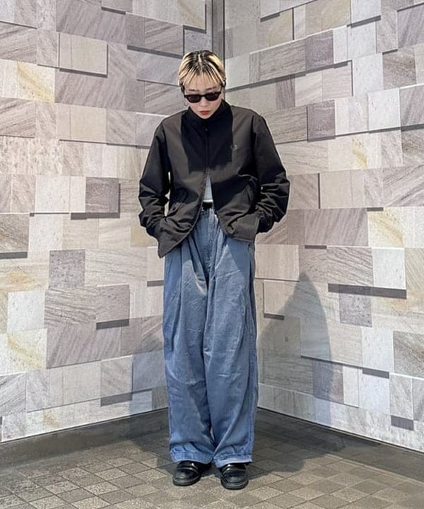 なるみさんの「【別注】FRED PERRY / ハリントンジャケット 25SS」を使ったコーディネート