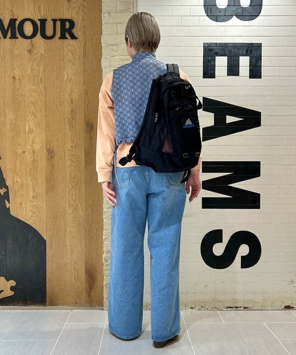 スミレさんの「BEAMS WOMEN｜ポリエステル ジャガード ベスト」を使ったコーディネート