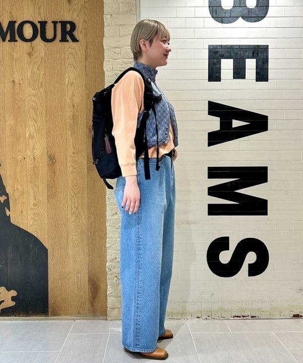 スミレさんの「BEAMS WOMEN｜ポリエステル ジャガード ベスト」を使ったコーディネート