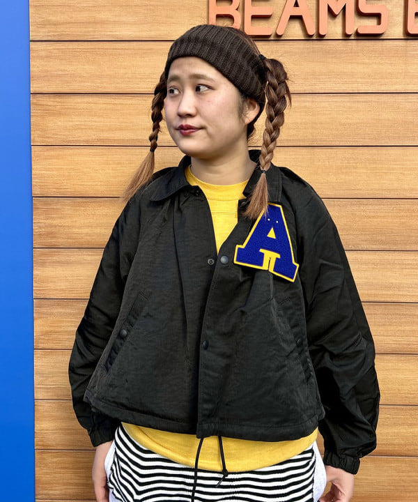Kyooka Sayakaさんの「BEAMS WOMEN｜ナイロン コーチ ジャケット」を使ったコーディネート