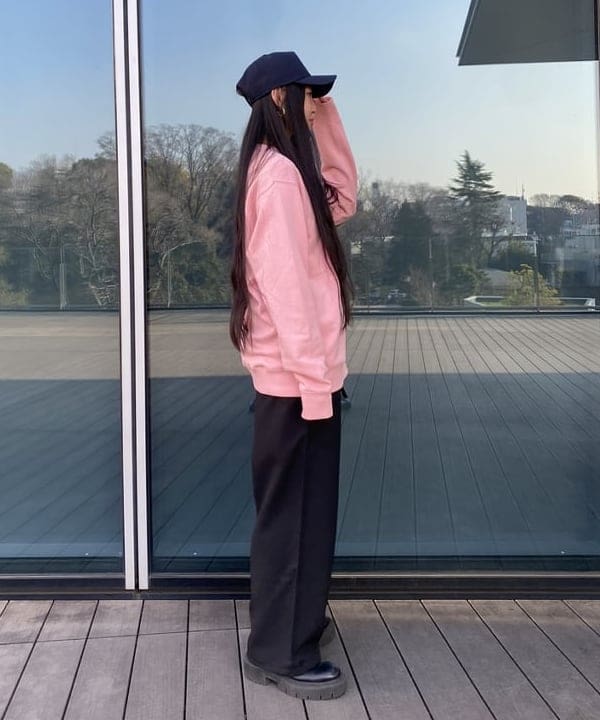 ayaさんの「BEAMS WOMEN｜BEAMS ロゴ スウェット 25SS」を使ったコーディネート