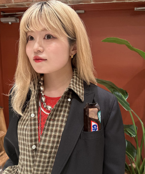 竹村 澄玲さんの「BEAMS WOMEN｜EatMySocks_1P」を使ったコーディネート
