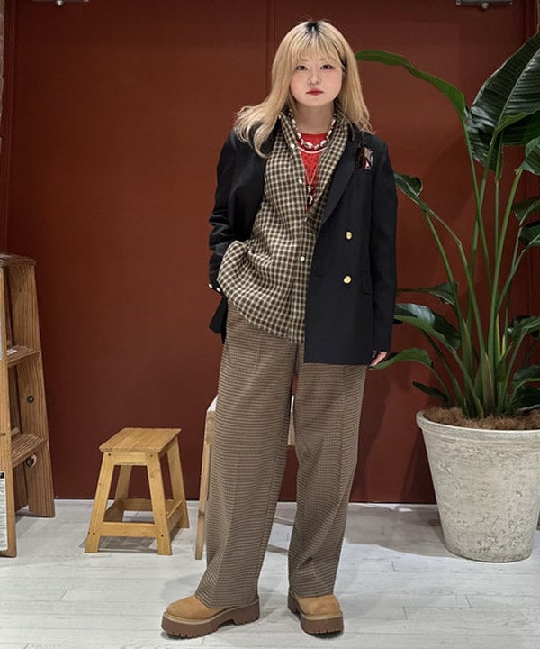 竹村 澄玲さんの「BEAMS WOMEN｜EatMySocks_1P」を使ったコーディネート