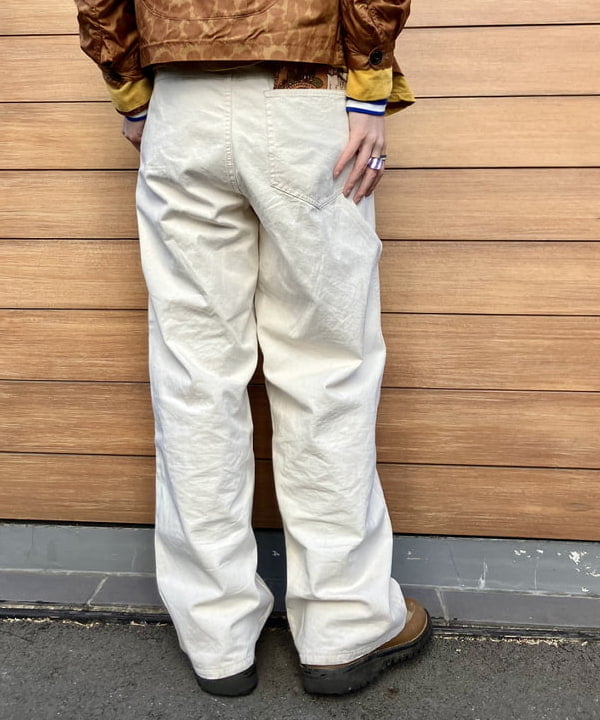 小原 もこさんの「BEAMS WOMEN｜BEAMS BOY / フライス 1cm ボーダー」を使ったコーディネート