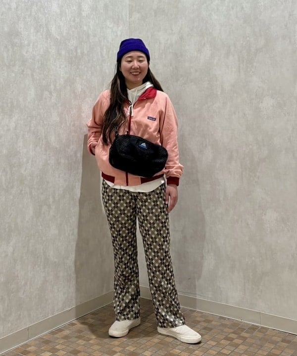 サイトウ　トモミさんの「BEAMS WOMEN｜ポリエステル ジャカード パンツ」を使ったコーディネート