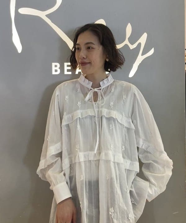 神坂 莉子さんの「BEAMS WOMEN｜パターンチェック バッグ」を使ったコーディネート