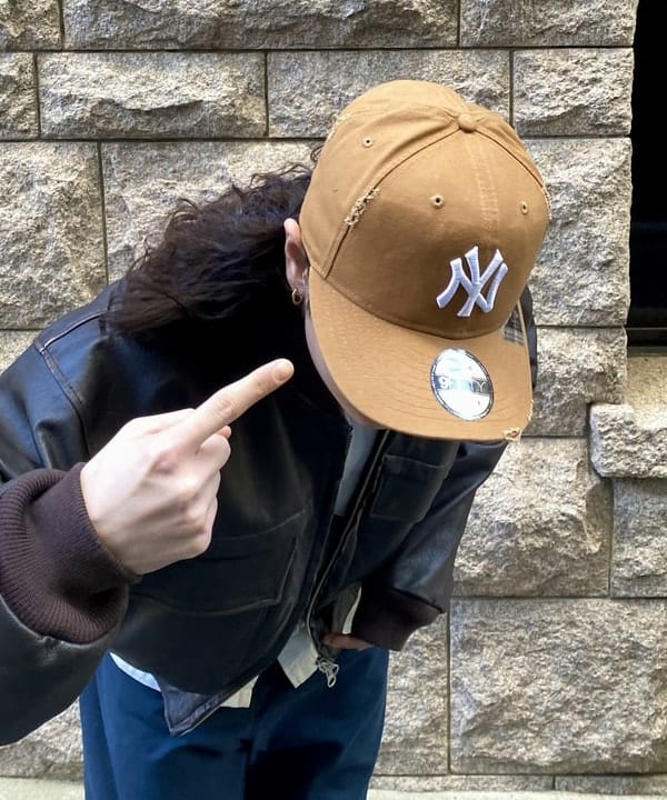 りくっしーさんの「BEAMS WOMEN｜【別注】NEW ERA / 9FIFTY Damage Duck」を使ったコーディネート