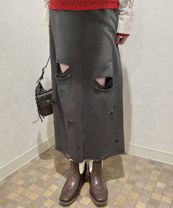 加歩さんの「BEAMS WOMEN｜ストライプ シャーリング ブラウス」を使ったコーディネート