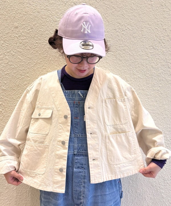 かわい みづきさんの「ショート エンジニア ジャケット」を使ったコーディネート