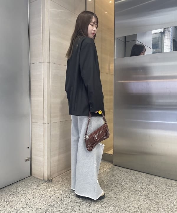 reiさんの「BEAMS WOMEN｜レース アップ ミニ バッグ」を使ったコーディネート