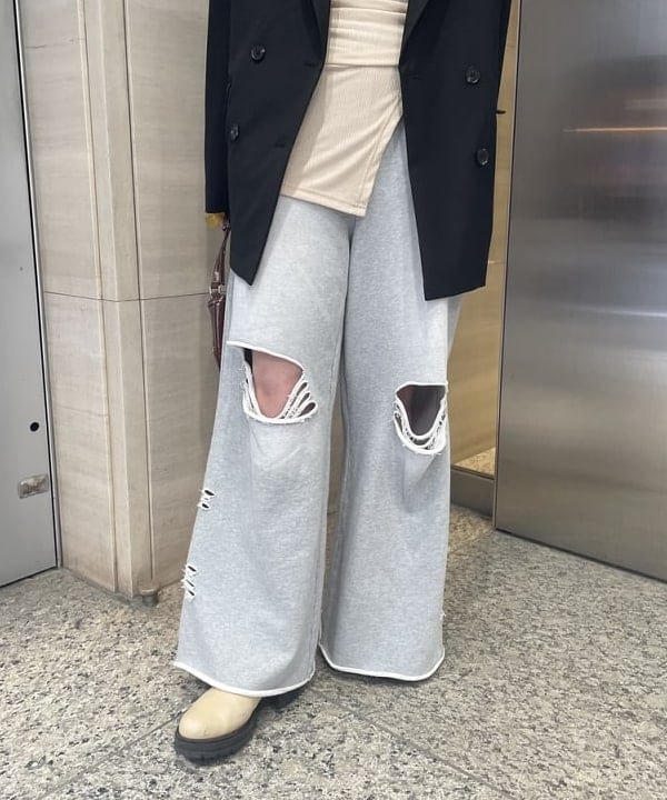 reiさんの「BEAMS WOMEN｜レース アップ ミニ バッグ」を使ったコーディネート