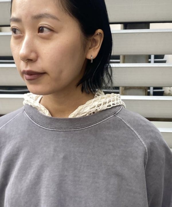 オカモト ミサキさんの「BEAMS WOMEN｜ビッグ メッシュ フーディー」を使ったコーディネート