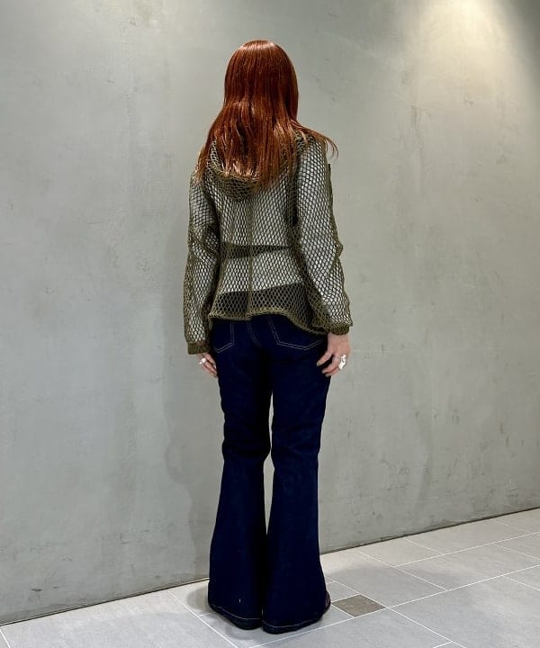 ナツハさんの「BEAMS WOMEN｜フレア デニム パンツ」を使ったコーディネート