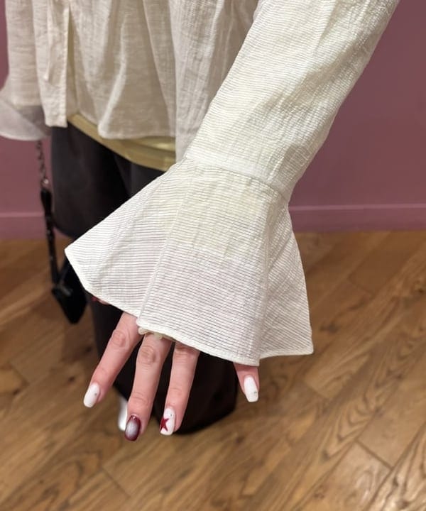 ここあさんの「BEAMS WOMEN｜レース アップ ミニ バッグ」を使ったコーディネート