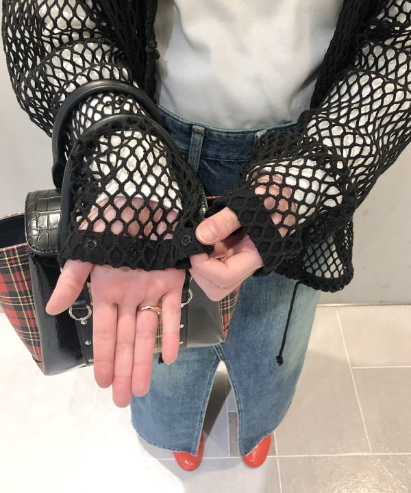 amaさんの「BEAMS WOMEN｜【別注】RED CARD TOKYO / Cameron デニムスカート」を使ったコーディネート