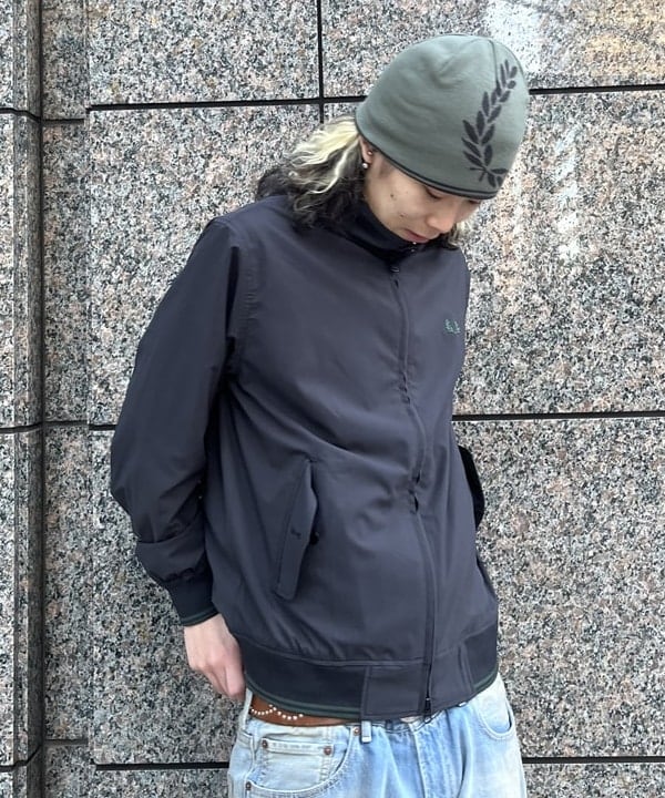 菊田 悠さんの「BEAMS WOMEN｜【別注】FRED PERRY / ハリントンジャケット 25SS」を使ったコーディネート