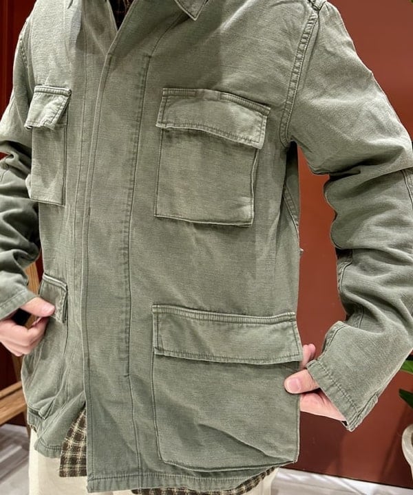 戸次 裕星さんの「BEAMS WOMEN｜ダブルフェイス チェック オープンカラー ボタンダウン シャツ」を使ったコーディネート